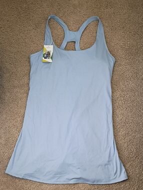 HALARA Sky Blue Racerback Jumpsuit Romper